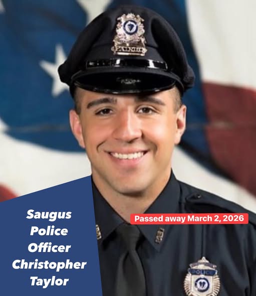 Christopher Taylor Saugus, Massachusetts Obituary: Saugus Police Department Mourn Dedicated Officer